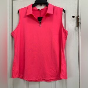 NWT Women's Pink Sleeveless Top 1X